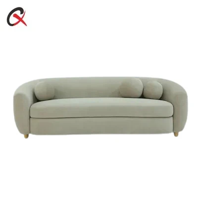 Okrągła sofa w recepcji