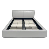 Szara sofa łóżko podwójne